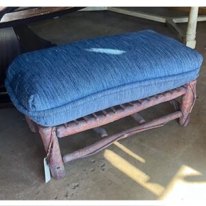 Painted Twig and Branch Bench